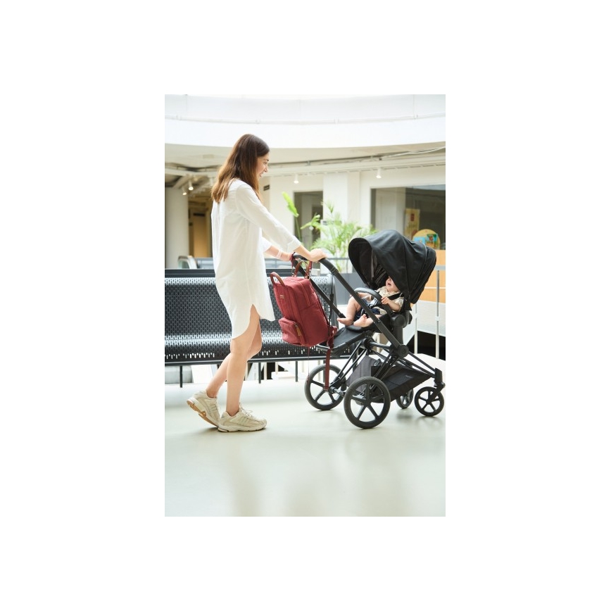 Childhome - Reppu vaihtotarvikkeille FAMILY CLUB punainen