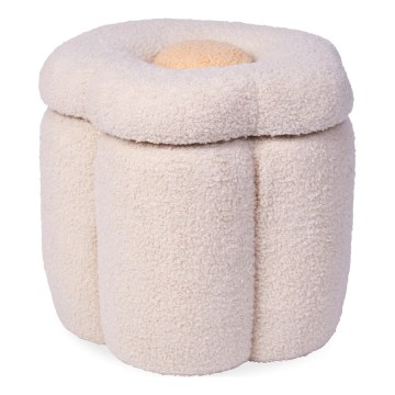 Childhome - Tabouret KUKKA halkaisija 35 cm kerma