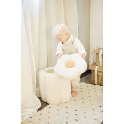 Childhome - Tabouret KUKKA halkaisija 35 cm kerma