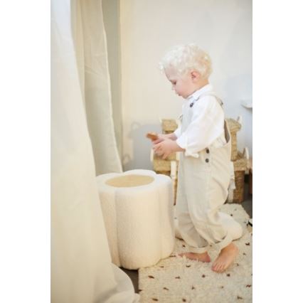 Childhome - Tabouret KUKKA halkaisija 35 cm kerma