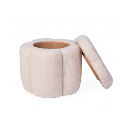 Childhome - Tabouret KUKKA halkaisija 35 cm kerma