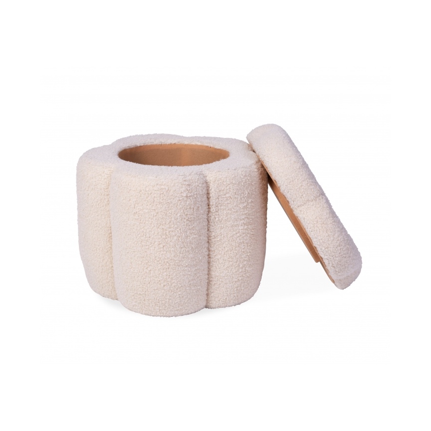 Childhome - Tabouret KUKKA halkaisija 35 cm kerma