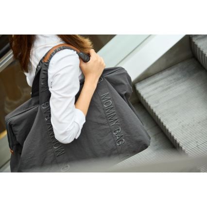 Childhome - Vaihtolaukku MOMMY BAG harmaa