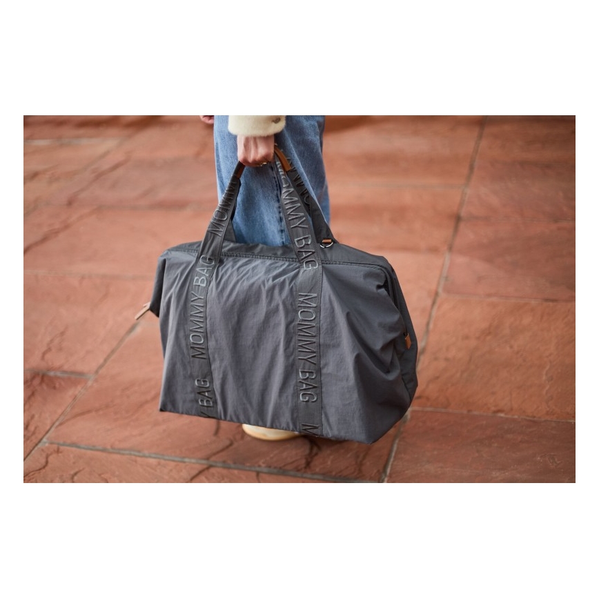 Childhome - Vaihtolaukku MOMMY BAG harmaa