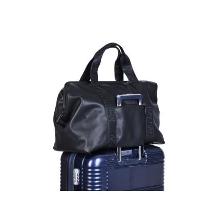 Childhome - Vaihtolaukku MOMMY BAG LEATHER musta