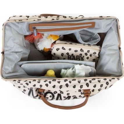 Childhome - Vaihtolaukku MOMMY BAG leopardi
