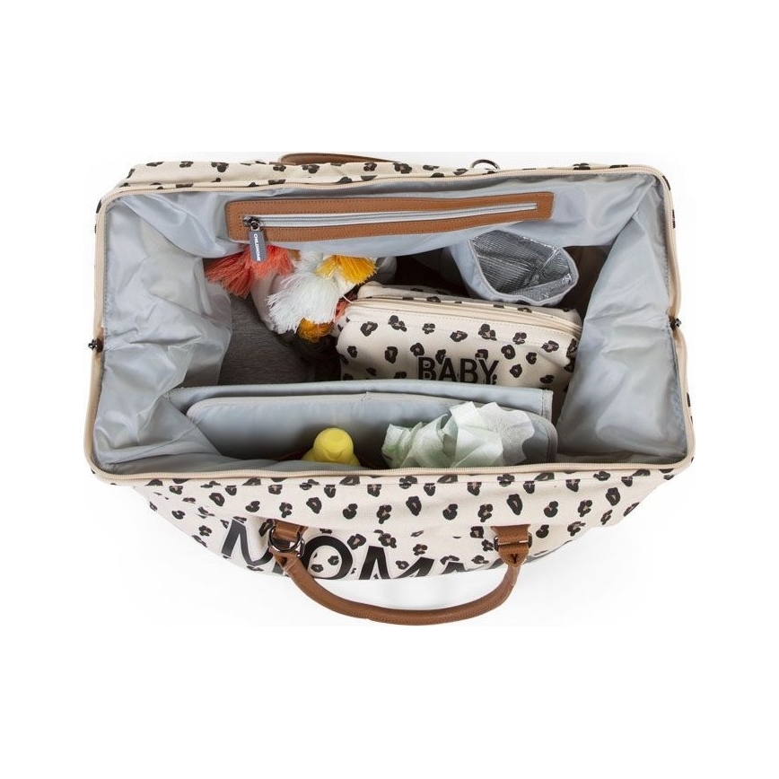 Childhome - Vaihtolaukku MOMMY BAG leopardi