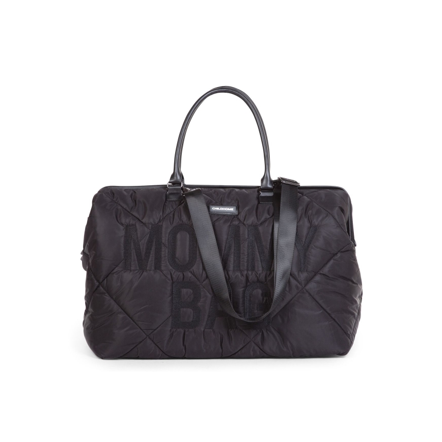 Childhome - Vaihtolaukku MOMMY BAG PUFFERED musta