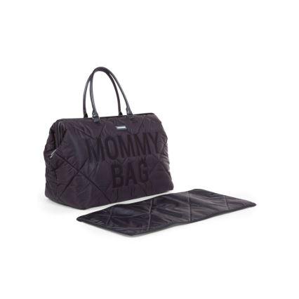 Childhome - Vaihtolaukku MOMMY BAG PUFFERED musta