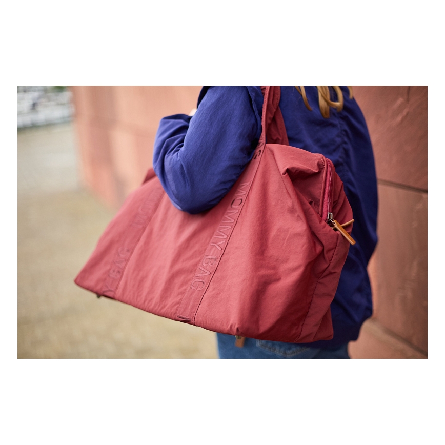 Childhome - Vaihtolaukku MOMMY BAG punainen