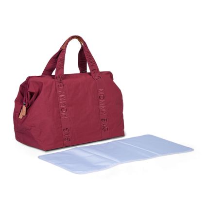 Childhome - Vaihtolaukku MOMMY BAG punainen
