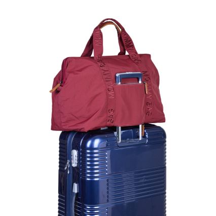 Childhome - Vaihtolaukku MOMMY BAG punainen