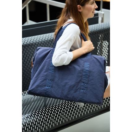 Childhome - Vaihtolaukku MOMMY BAG sininen