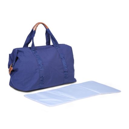 Childhome - Vaihtolaukku MOMMY BAG sininen