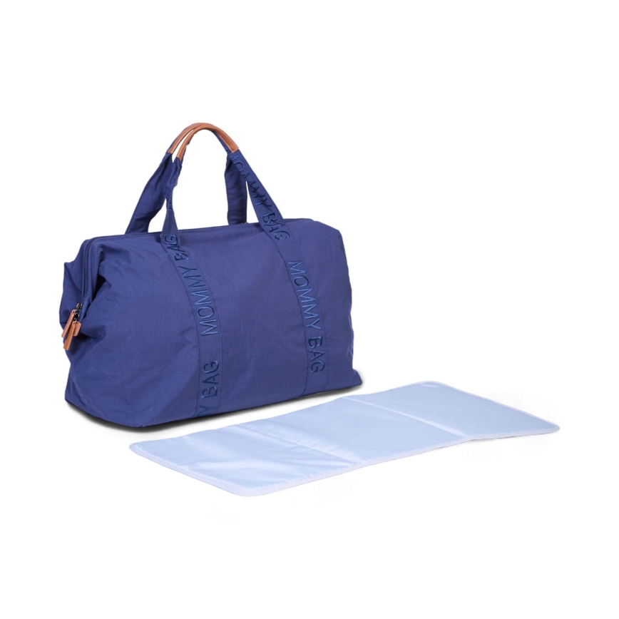 Childhome - Vaihtolaukku MOMMY BAG sininen