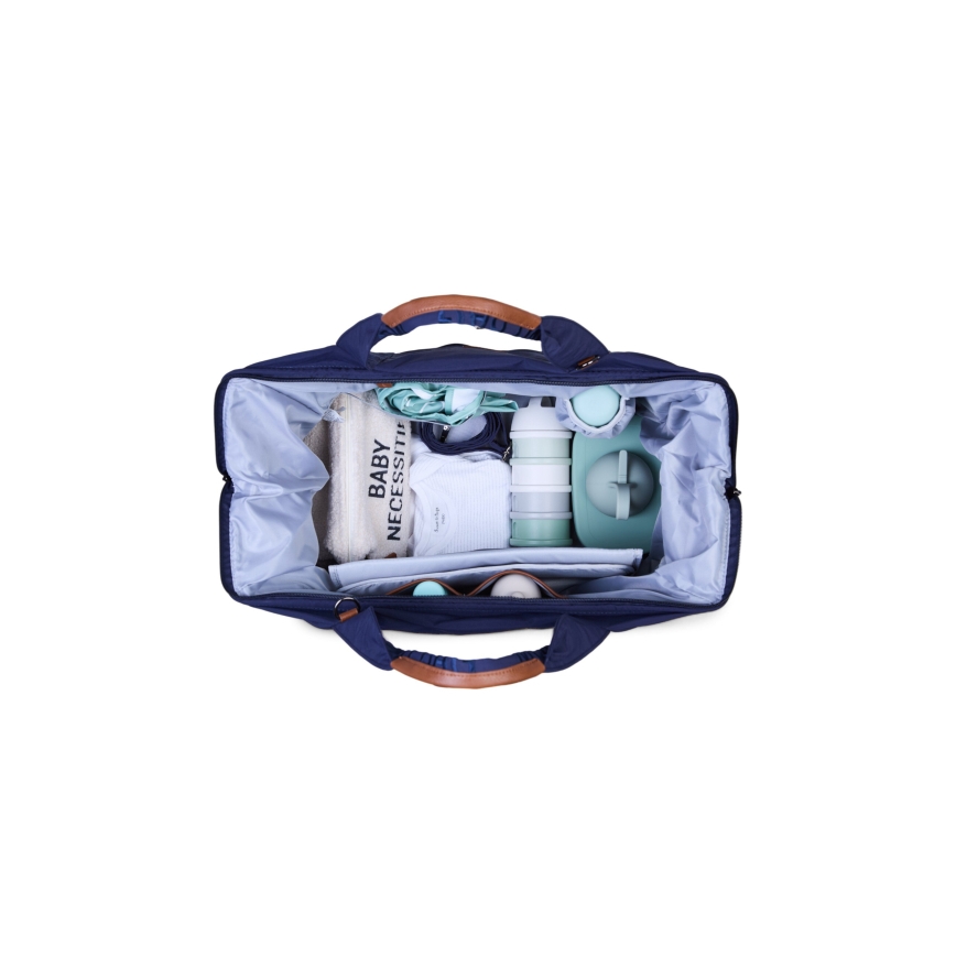 Childhome - Vaihtolaukku MOMMY BAG sininen