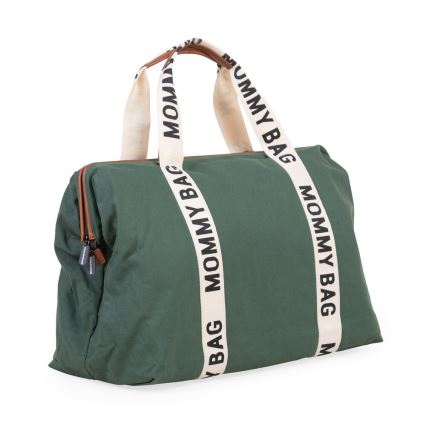 Childhome - Vaihtolaukku MOMMY BAG vihreä