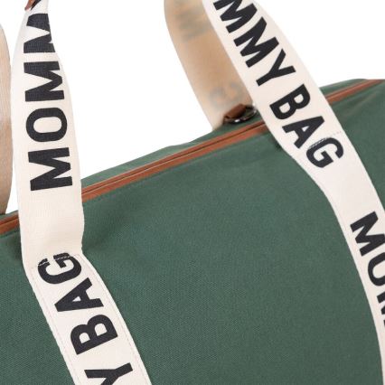 Childhome - Vaihtolaukku MOMMY BAG vihreä