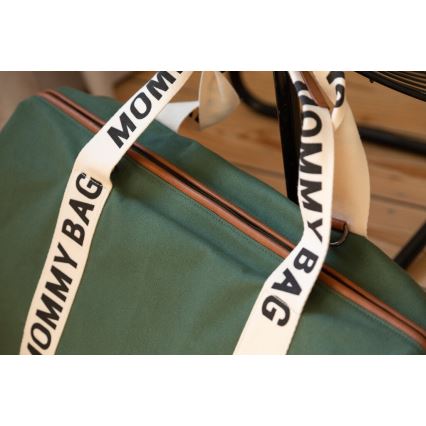 Childhome - Vaihtolaukku MOMMY BAG vihreä