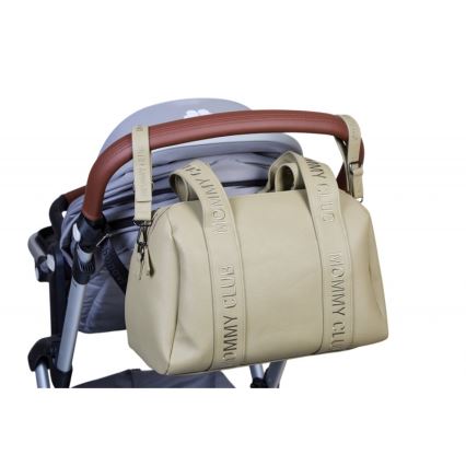 Childhome - Vaihtolaukku MOMMY CLUB LEATHER beige