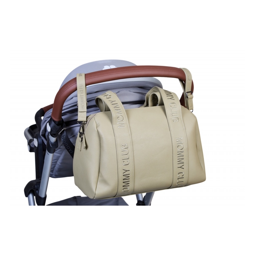Childhome - Vaihtolaukku MOMMY CLUB LEATHER beige