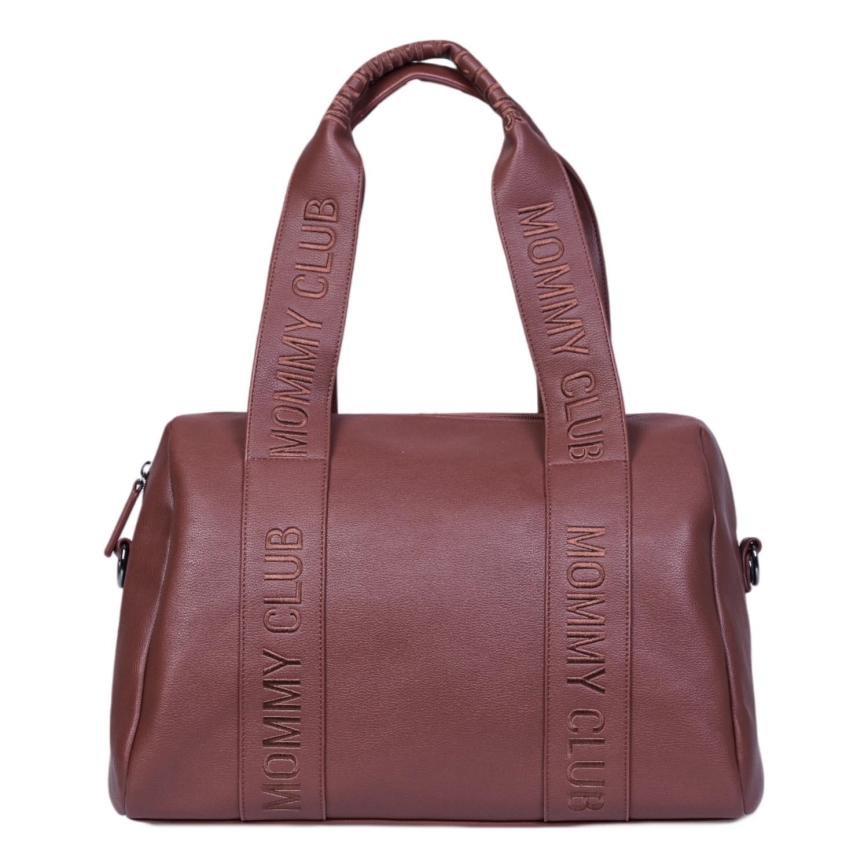 Childhome - Vaihtolaukku MOMMY CLUB LEATHER ruskea