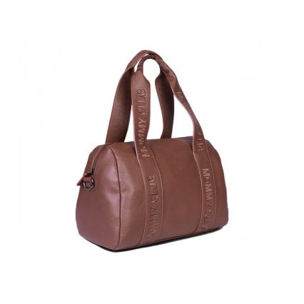 Childhome - Vaihtolaukku MOMMY CLUB LEATHER ruskea