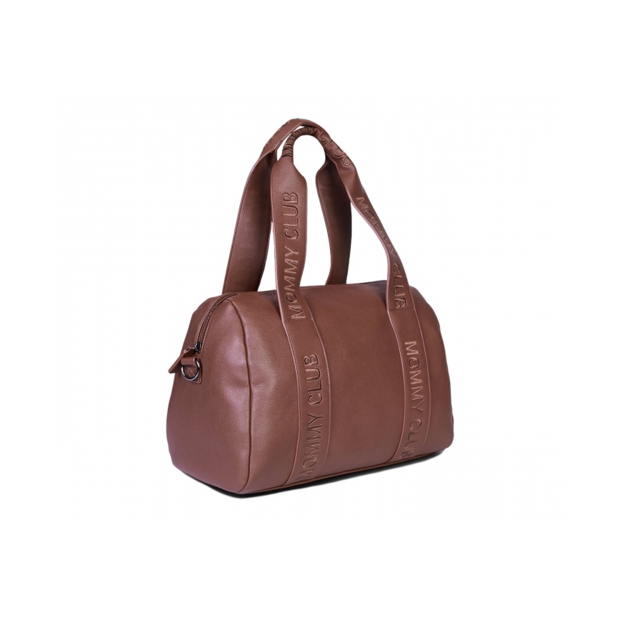 Childhome - Vaihtolaukku MOMMY CLUB LEATHER ruskea
