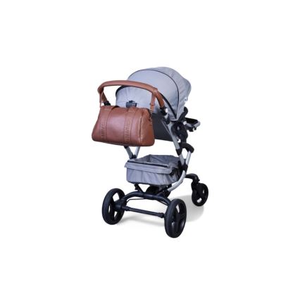 Childhome - Vaihtolaukku MOMMY CLUB LEATHER ruskea