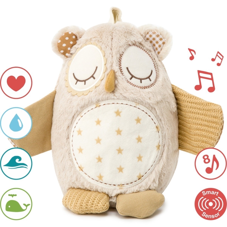 Cloud B - Snuggle buddy 2xAA pöllö