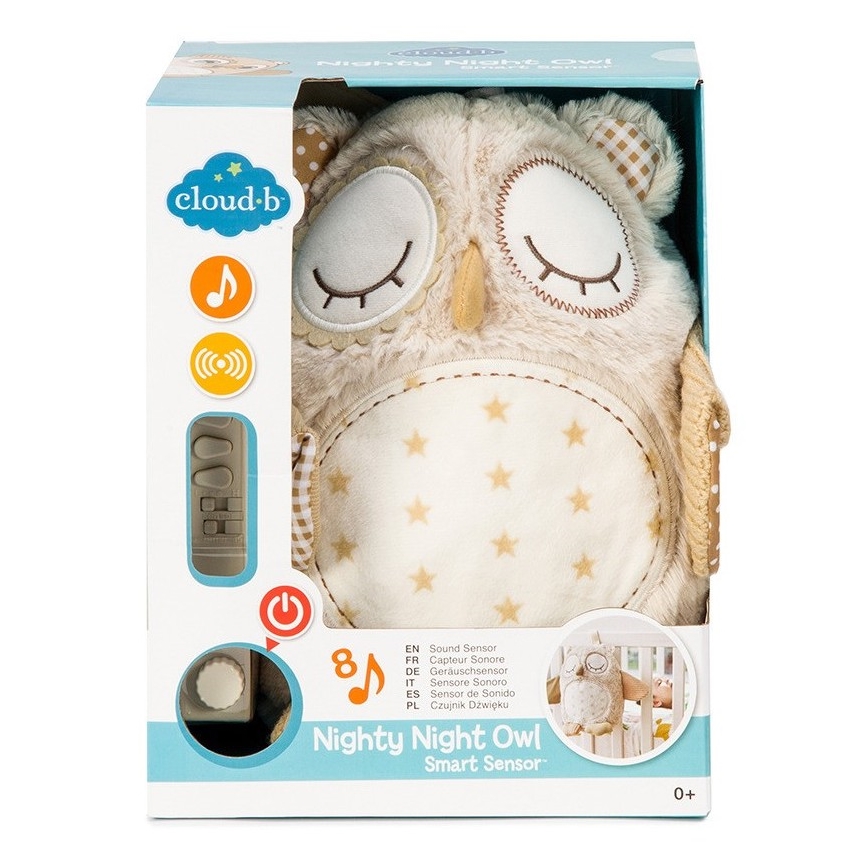 Cloud B - Snuggle buddy 2xAA pöllö
