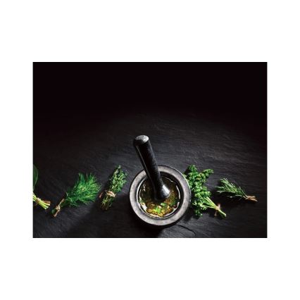 Cole&Mason - Graniittihuhmare survimella GRANITE halkaisija 14 cm graniitti/musta