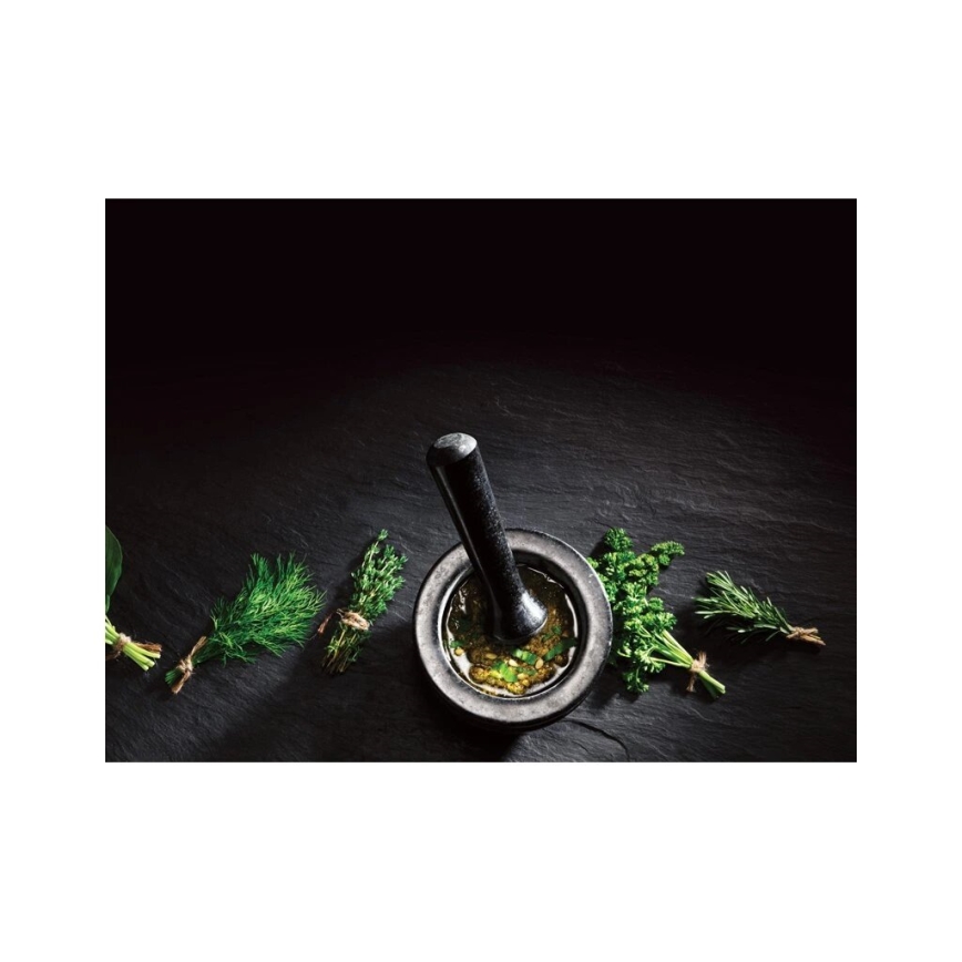 Cole&Mason - Graniittihuhmare survimella GRANITE halkaisija 14 cm graniitti/musta