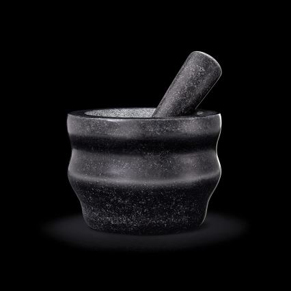 Cole&Mason - Graniittihuhmare survimella GRANITE halkaisija 18 cm graniitti/musta