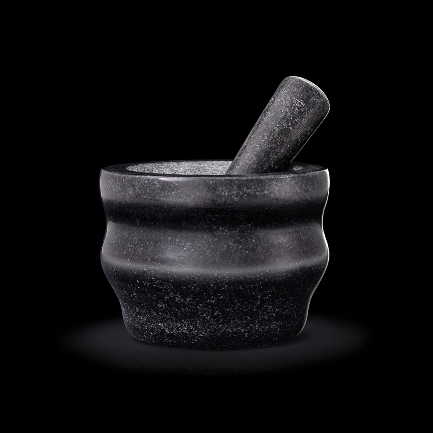 Cole&Mason - Graniittihuhmare survimella GRANITE halkaisija 18 cm graniitti/musta