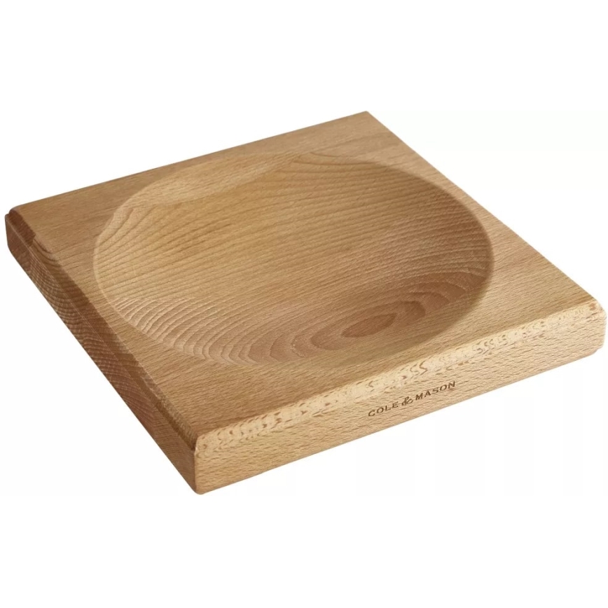 Cole&Mason - Keittiön leikkuulauta ja veitsi 21,5x51,5 cm pyökki