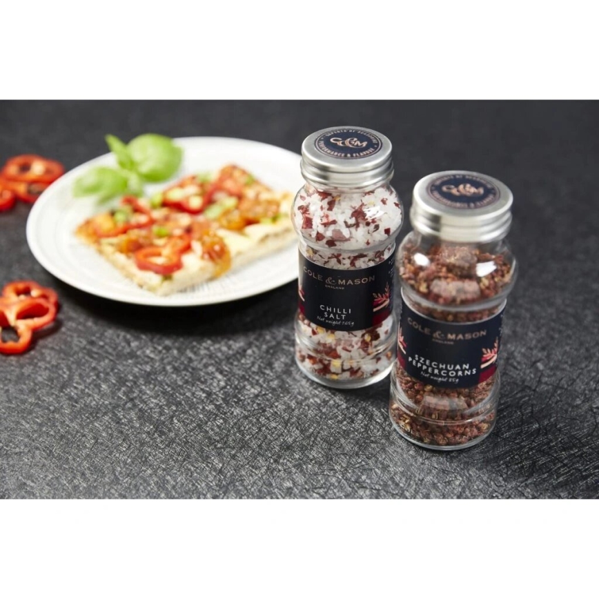 Cole&Mason - Lahjasetti Aromatic chilisuolaa ja sichuanpippuria