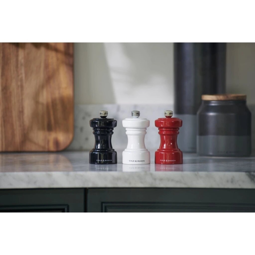 Cole&Mason - Pippurimylly HOXTON 10,4 cm pyökki/kiiltävä musta