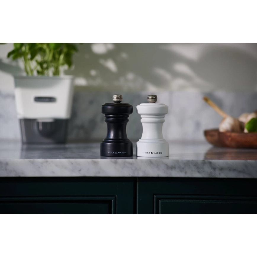 Cole&Mason - Pippurimylly HOXTON 10,4 cm pyökki/mattavalkoinen