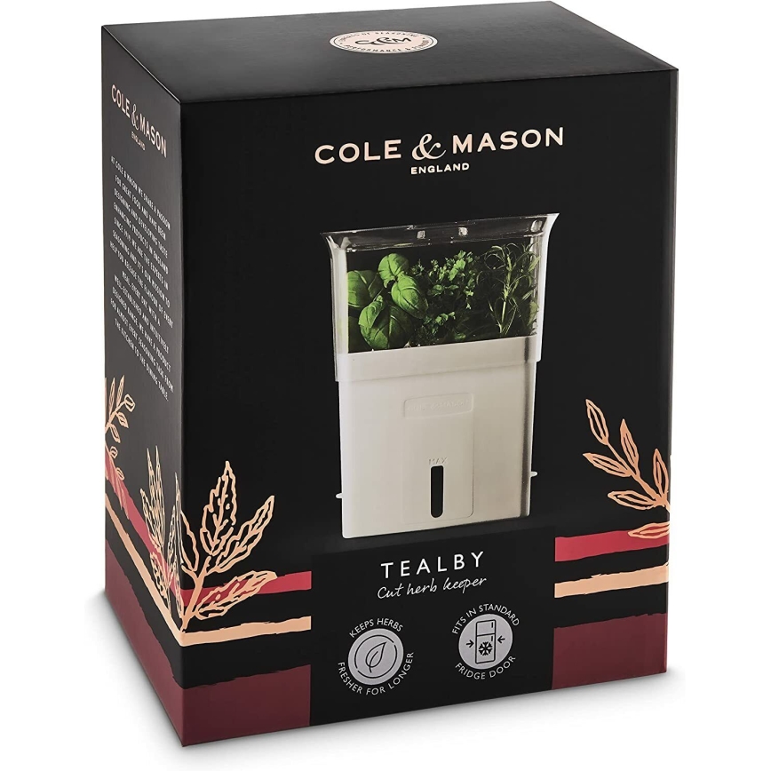 Cole&Mason - Säiliö vastaleikattujen yrttien säilyttämiseen
