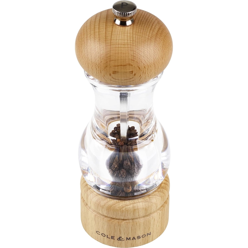 Cole&Mason - Suola- ja pippurimyllysetti BEECH 2 kpl pyökki 16,5 cm