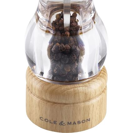 Cole&Mason - Suola- ja pippurimyllysetti BEECH 2 kpl pyökki 16,5 cm