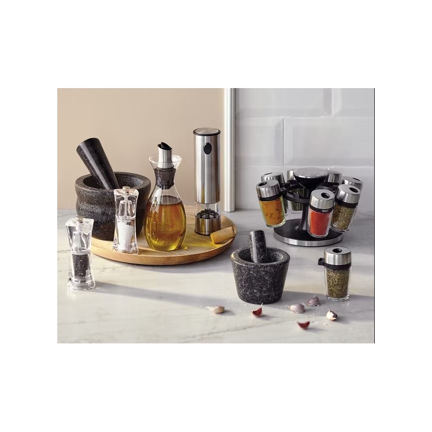 Cole&Mason - Suola- ja pippurimyllysetti CRYSTAL 2 kpl 12,5 cm
