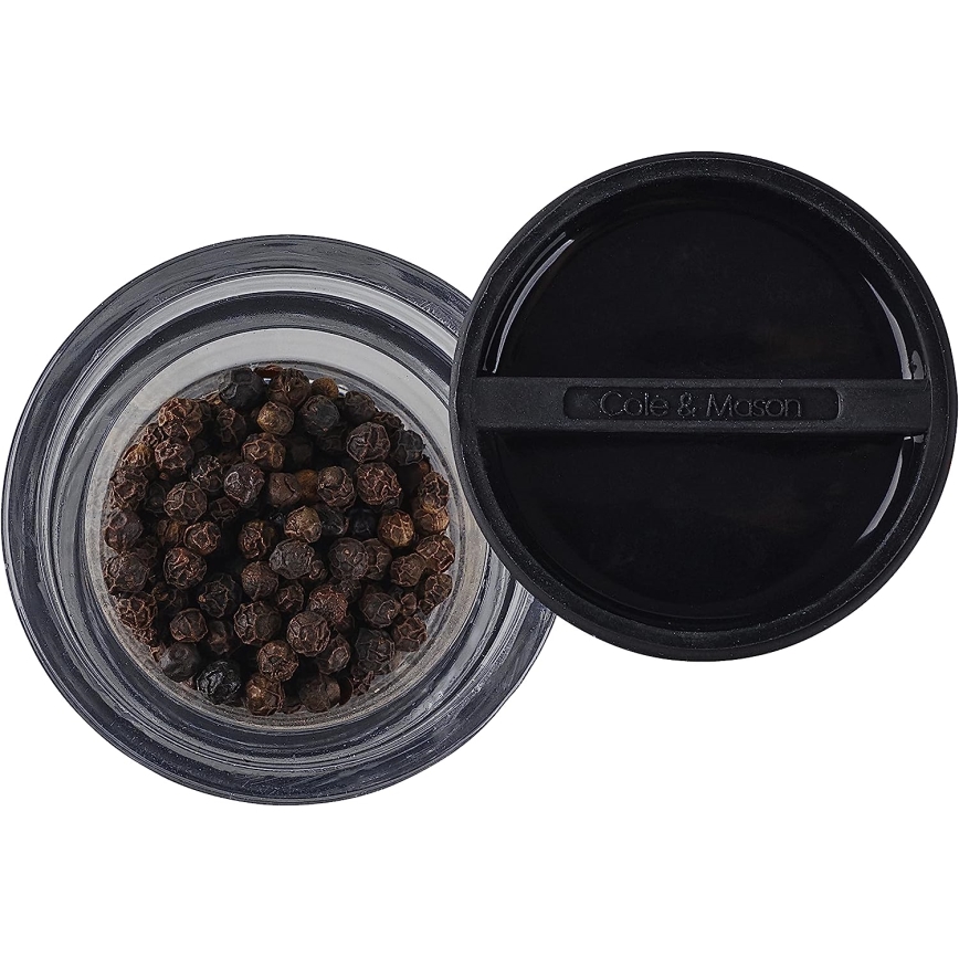 Cole&Mason - Suola- ja pippurimyllysetti FLIP 2 kpl 15,4 cm musta