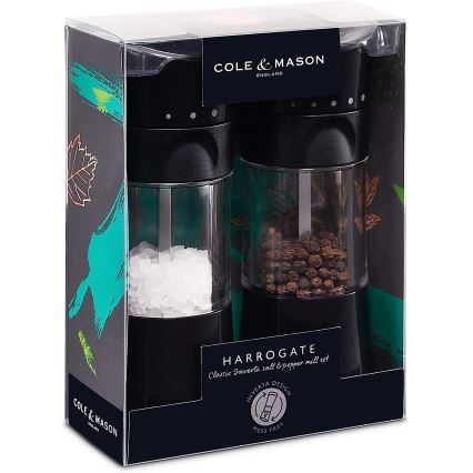 Cole&Mason - Suola- ja pippurimyllysetti HARROGATE 2 kpl 15,4 cm