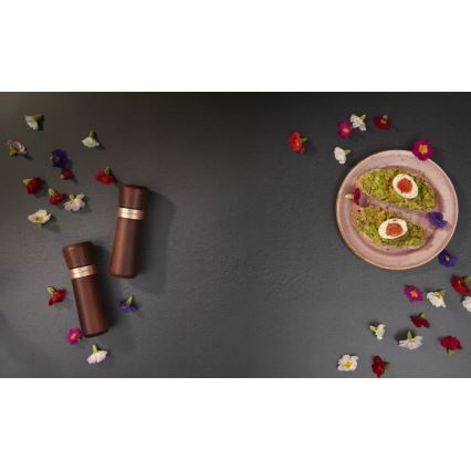 Cole&Mason - Suola- ja pippurimyllysetti LYNDHURST ROSE GOLD 2 kpl 18,5 cm saarni