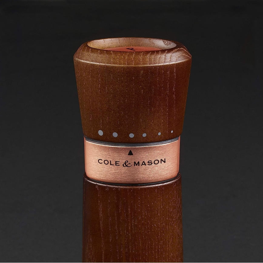 Cole&Mason - Suola- ja pippurimyllysetti LYNDHURST ROSE GOLD 2 kpl 18,5 cm saarni