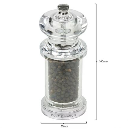 Cole&Mason - Suola- ja pippurimyllysetti PRECISION MILLS 2 kpl 14 cm