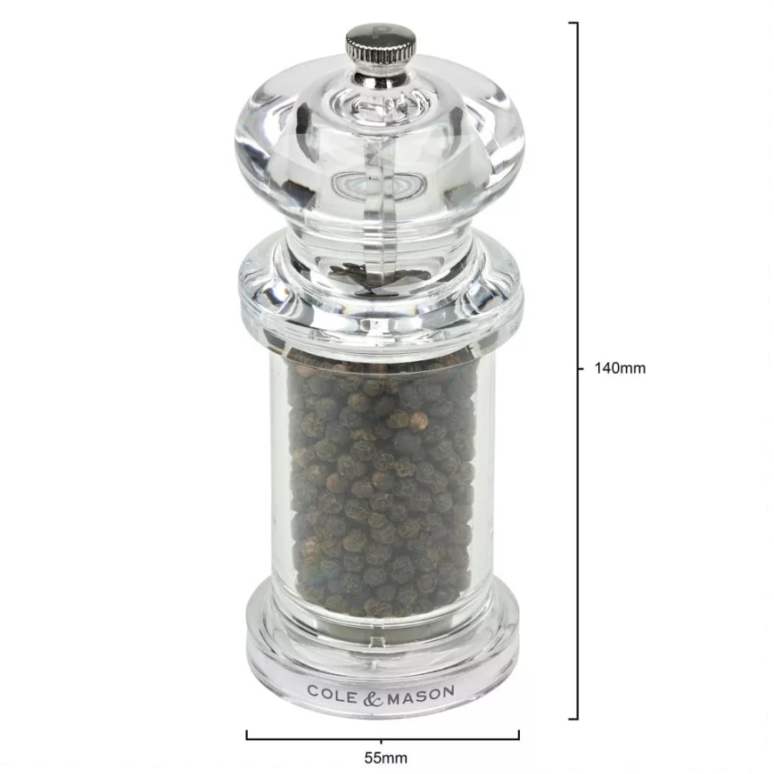Cole&Mason - Suola- ja pippurimyllysetti PRECISION MILLS 2 kpl 14 cm
