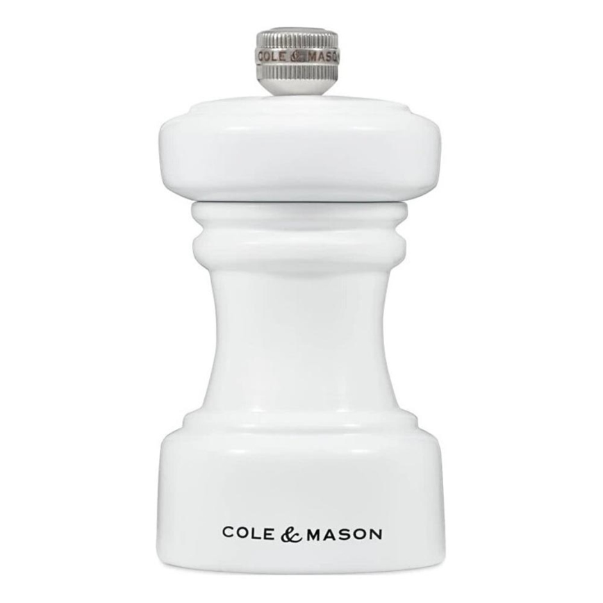 Cole&Mason - Suolamylly HOXTON 10,4 cm pyökki/kiiltävä valkoinen